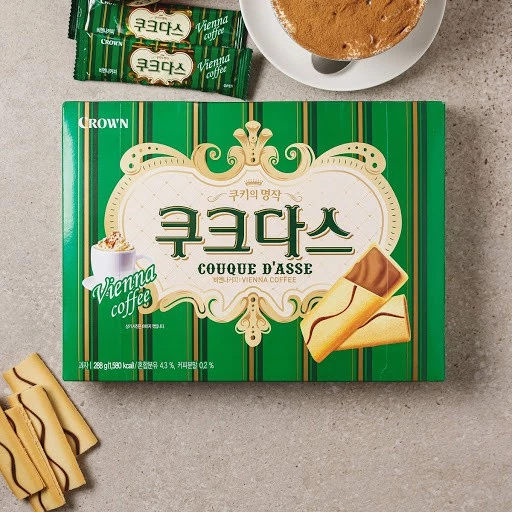 Bánh Quy Kẹp Socola Vienna Coffee Crown -Hàng Tốt Bảo Khanh