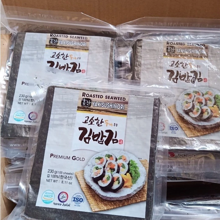 Rong Biển Cuộn Cơm Cao Cấp (Premium Gold) K-Food, Hàng Tốt Bảo Khanh