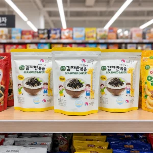 Rong biển vụn rắc cơm trẻ em 40gr – có cá khô tôm khô hạnh nhân