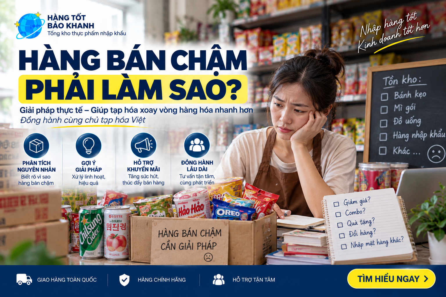 Hàng bán chậm phải làm sao? 7 cách tối ưu danh mục cho cửa hàng